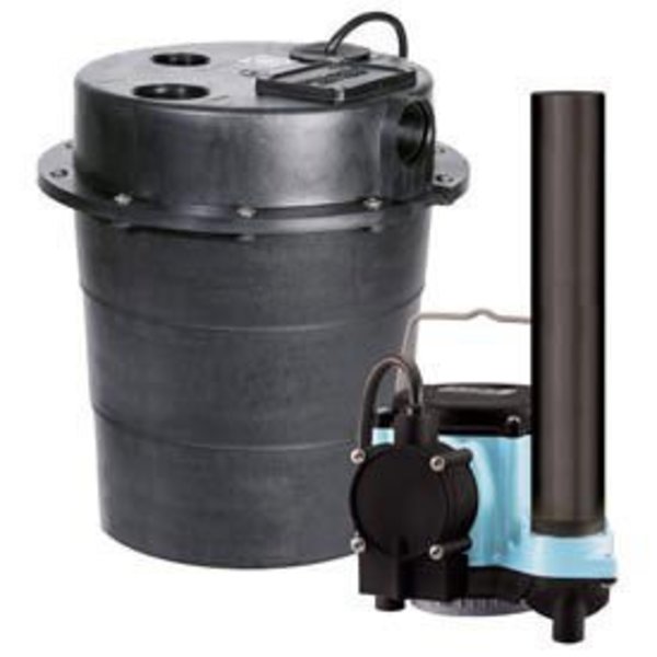 Little Giant WRS-6 1/3HP Water Removal System - 115V- Integral- 7-10 On Level 506055